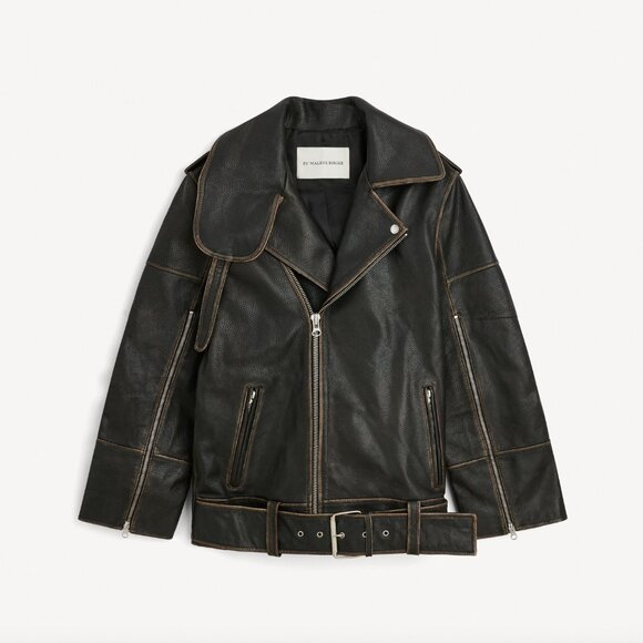 Malene Birger Beatrisse Leather Jacket - Picture 1 of 8